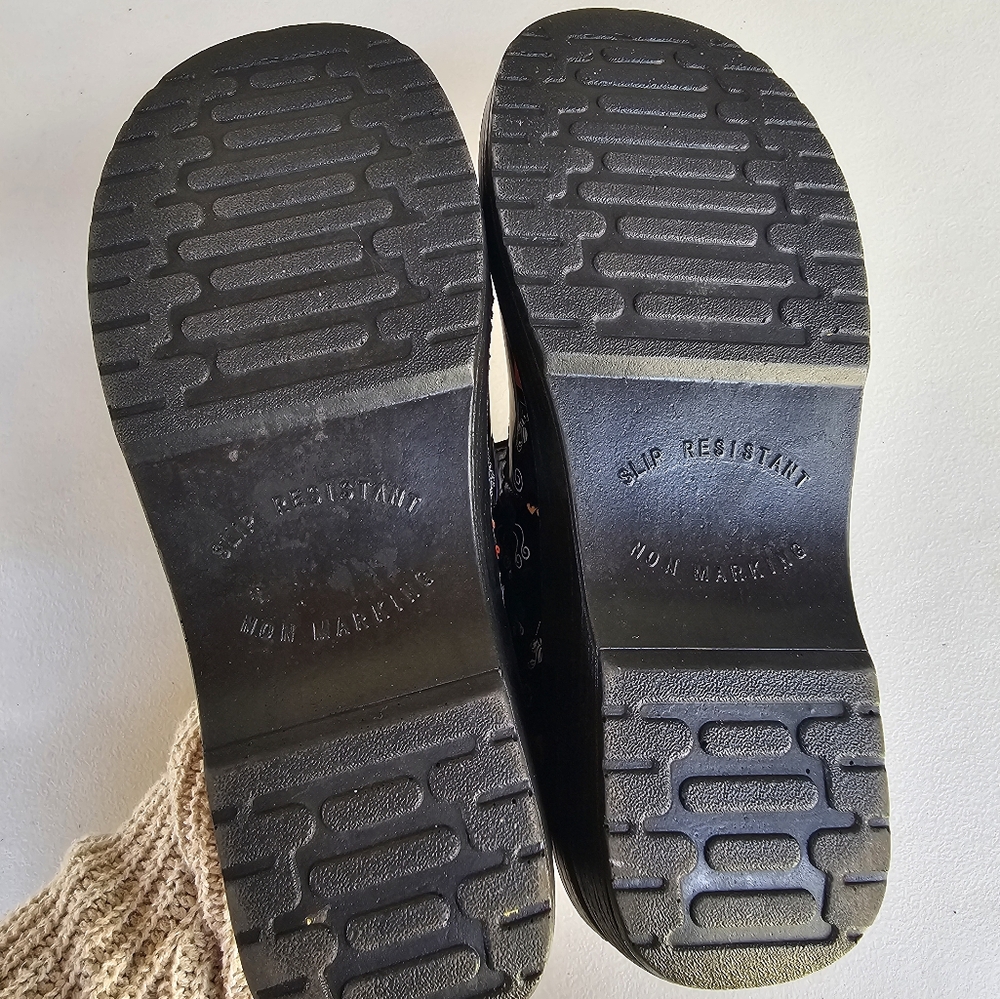 Easy Works Marjane‎ Slip Resistant Hot Coffee Black Work Shoes Sz 6M - Picture 4 of 6